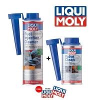 ราคา Liqui Moly Valve Clean Fuel Injection Cleaner ชุดน้ำยาทำความสะอาดเครื่องยนต์เบนซิน แถมฟรี สติ๊กเกอร์ 1 ชิ้น (9666067025)