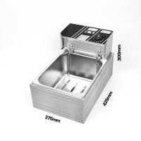 ราคา เตาทอดไฟฟ้า หม้อทอดไฟฟ้า ขนาด 6 ลิตร หม้อทอดเพื่อการพาณิชย์ Deep fryer หม้อทอด เตาทอด (21603493728)