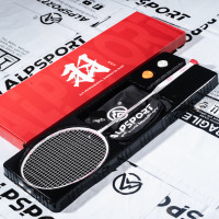 ราคา ALP DFไม้แบดมินตันกีฬาคาร์บอนแบดมินตัน 8U Racquet String ถูกออกแบบมาสำหรับสุภาพสตรี (21640002736)