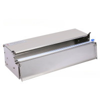 ราคา กล่องตัดฟิล์มยืด สแตนเลส เฉพาะกล่อง เครื่องตัดฟิล์ม แล็บห่ออาหาร Wrapping Machine (17809763316)