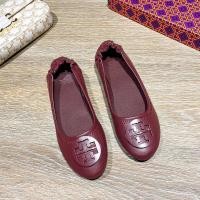 ราคา พร้อมส่ง Tory Burch ใหม่ รองเท้าส้นแบน หัวกลม พื้นนิ่ม สําหรับผู้หญิง L1015 (20657958336)