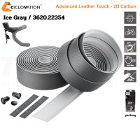 ราคา ผ้าพันแฮนด์จักรยาน CICLOVATION Advanced Bar Tape with Leather Touch 2D Carbon (21091477054)