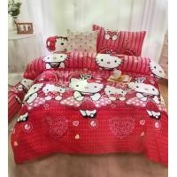 ราคา ชุดผ้าปูที่นอนลายคิตตี้ ครบชุด6ชิ้น ขนาด 3 5 5 6 ฟุต (6476558765)