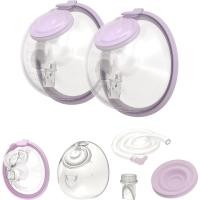 ราคา กรวยแฮนด์ฟรีปั๊มนม 2 ข้าง Rumble Tuff Go Cups Hands Free Collection Cups Discreet Powerful Breast Pumping (21636812096)