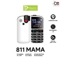 ราคา มือถือปุ่มกด Beyond 811mama รองรับสังคมผู้สูงวัย มีปุ่ม SOS ฉุกเฉิน แบตเตอรี่สแตนบาย 7 วัน ll ประกันศูนย์ไทย 1 ปี (16811642395)