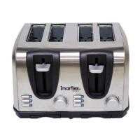 ราคา Imarflex เครื่องปิ้งขนมปัง เตาปิ้งขนมปัง 4 แผ่น รุ่น IF 374 (21640795662)