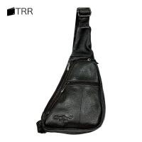 ราคา THAILEATHERGOODS กระเป๋าคาดอก กระเป๋าสะพายข้างหนังแท้ กระเป๋าสะพายพาดลำตัวผู้ชาย รุ่น 3ช่องซิป ทรงสามเหลี่ยมสุดเท่ห์ (20936188047)