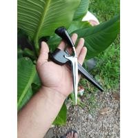 ราคา มีดเดือยไก่ มีดเดินป่า ใบมีดยาว 5 นิ้ว ทำจากเหล็กก้านวาล์วแท้ (17303482963)