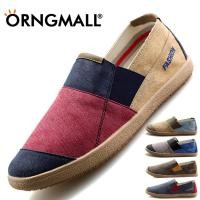 ราคา ORNGMALL รองเท้าผ้าใบลำลองผู้ชายรองเท้าแฟชั่นฤดูร้อนสำหรับผู้ชายรองเท้าสลิปออนและโลฟเฟอร์อินเทรนด์รองเท้าผู้ชายรองเท้าขี้เกียจผู้ชายไซส์ใหญ่แบบ36 46 (14326116999)