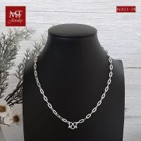 ราคา MT สร้อยคอเงินแท้ ลายโซ่เรือ กว้าง 5 มม ยาว 16 18 20 22 24 25 26 นิ้ว 925 Sterling Silver Long Cable Hammer Chain sc411 MT Jewelry มณีธารา (10396385628)