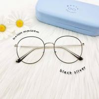 ราคา กรอบแว่น แว่นสายตา แว่นกรองแสง เลนส์สั่งตัดใหม่คุณภาพ แบบกรอบสวยๆสไตล์เกาหลี รุ่น72599 (18557556192)