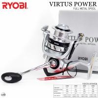 ราคา รอกตกปลา RYOBI VIRTUS POWER สีเงิน รอกสปินนิ่งสุดแกร่งยอดนิยม (21431383374)