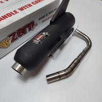 ราคา ZERN ท่อผ่า ผ่าหมก คอZ ทรงเดิม CLICK110i รุ่นคาร์บู มี มอก เสียงเพราะมาก (21477128528)