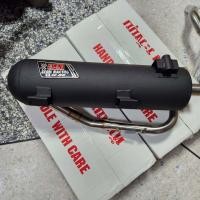 ราคา ZERN ท่อผ่าหมก PCX 2018 2020 คอลาย คอZ ไล่ข้างโอเพ่น วิ่งดีไม่ต้องรอรอบ มี มอก (21619415473)