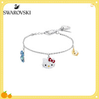 ราคา สร้อยข้อมือสวารอฟสกี้ SWAROVSKI Bracelet HELLOˉKITTY Ocean element fun cute bracelet womans fine jewelry (16367256914)