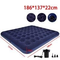 ราคา คูปองส่งฟรี 40 บาท ที่นอนเป่าลม ที่นอนสูบลม ที่นอนปิคนิค พร้อมปั๊มลมไฟฟ้า มีขนาด 2 5 3 5 4 5 5 6 ฟุต ทนทาน แข็งแรง (21625312122)
