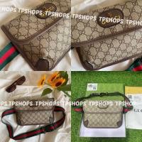 ราคา โปรโมชั่น กระเป๋าหนัง มีกล่อง สำหรับผู้หญิง ผู้ชายกระเป๋าคาดอก GG KE (21542387107)