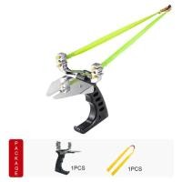 ราคา Hunting Fish Straight Rod Precision Telescopic Catapult Slingshot Green Laser Fishing Reel High Power Shooting Fishing Slingshot (19893025198)