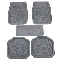 ราคา พรมปูพื้นรถยนต์ ชุดถาดรองพื้นรถยนต์วัสดุ PVC พรมรถยนต์ ขนาดฟรีไซส์ สำหรับ รถเก๋ง รถกระบะ SET 5ชิ้น (21525629771)