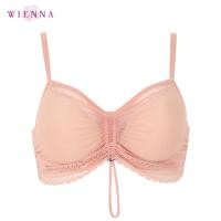 ราคา Wienna DB26306 ชุดชั้นใน เสื้อใน เวียนนา Chic Samrt เสื้อชั้นใน ไร้โครง push up ไซซ์ MLXL E สีน้ำตาลอ่อน โอรสอมส้ม Rose Lily (14480063304)