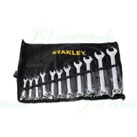 ราคา STANLEY CWB ชุดประแจแหวนข้างปากตาย 11ชิ้น ซองผ้า (19572393641)