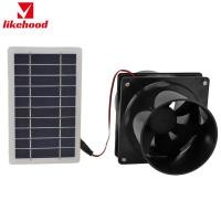 ราคา Likelyhood พัดลมระบายอากาศพลังงานแสงอาทิตย์10W 12V สำหรับท่อกลม ABS ชุดพัดลมระบายอากาศแผงโซล่าสำหรับบ้านสัตว์เลี้ยงเล้าไก่เรือนกระจก RV (21623461803)