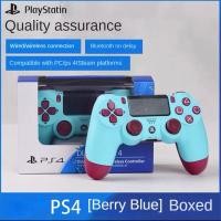 ราคา SONY เกมแพดควบคุมเกม PS4จอยสติ๊กไร้สายตัวควบคุมบลูทูธการสั่นสะเทือนสำหรับคอนโซลเกม PS4เดิม PS4คอนโซลเกมโปรพีซีบาง (19326387485)