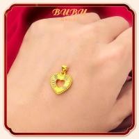 ราคา จี้ทองแท้ 96 5 น้ำหนัก 0 6 กรัม รูปหัวใจทอง แท้ หลุด จำนำ ทอง หลุด จำนำ gold (21501582727)