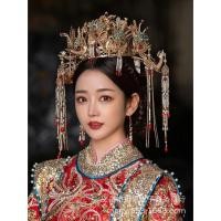 ราคา WGBชุดเครื่องประดับ ที่คาดผมเจ้าสาว แบบดั้งเดิม สไตล์จีนโบราณ คลาสสิก ดูดี เหมาะกับงานแต่งงาน (21625708204)