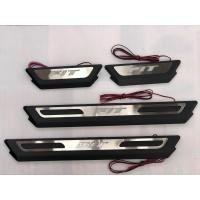 ราคา ครอบบันไดมีไฟที่อักษร Honda Jazz ปี2008 2013 โลโก้Fit สีฟ้า (21723692498)