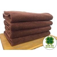 ราคา ผ้าห่มขนหนู 60 x 80 นิ้ว 40 ปอนด์ สีน้ำตาลเข้ม (414506780)