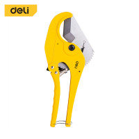 ราคา Deli กรรไกรตัดท่อ กรรไกรตัดพีวีซี ตัดท่อพีวีซี 63มม ที่ตัดท่อ คีมตัดท่อ คีมตัดท่อน้ํา กรรไกรตัดท่อpvc คัตเตอร์ตัดท่อน้ำ PVC Pipe Cutter (21551387116)