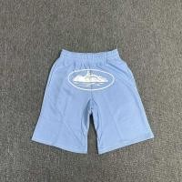 ราคา Corteiz กางเกงขาสั้นห้าจุดแนวสตรีททรงหลวมพิมพ์ลายคลาสสิกสไตล์ฮิปฮอปสำหรับฤดูร้อน (20329338939)