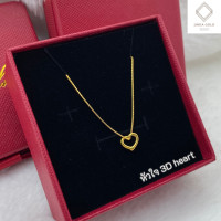 ราคา Jinda สร้อยเงินแท้ จี้ทองแท้ 99 99 น้ำหนัก 0 1กรัม สร้อยจี้ทองแท้ น่ารัก มีใบรับประกัน (21400132604)