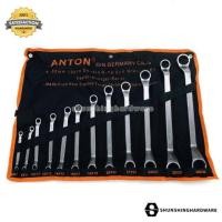 ราคา ANTON ชุดแหวน ประแจแหวน 2ข้าง 6 32mm 12ตัวชุด CR V (10370576529)