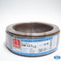 ราคา สายไฟTHW 1x2 5 Thai Union ไทยยูเนี่ยน ยาว 90 เมตร ทุกสี ราคาถูกมาก มีมอก สายไฟเดี่ยว สายแข็ง (9522924429)