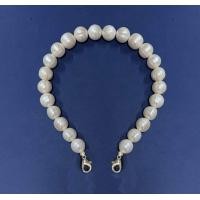 ราคา สร้อยข้อมือไข่มุกแท้ สีมุกธรรมชาติ ขนาดมุกแท้7 10mm (18264593794)
