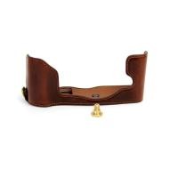 ราคา New Leather Camera Case For Olympus Pen F Pen F PENF Half Body Camera Bag Take Out Battery Directly Cover (13042680135)