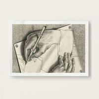 ราคา Escher ศิลปะเหนือจริงเรขาคณิตศิลปะสมัยใหม่ภาพวาดเส้นกราฟิกการตกแต่งบ้านงานศิลปะสำหรับตกแต่ง69F คุณภาพ Hd 0717 (19775854518)