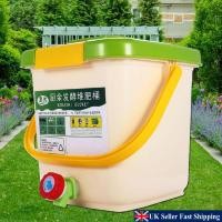 ราคา Garden Kitchen Food Waste Bin PP Organic Homemade Trash Can Bucket Compost Bin Recycle Composter Aerated Compost Bin 12L (20628339892)