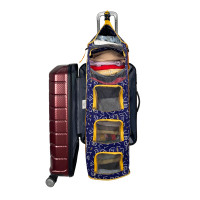 ราคา PEGASUS กระเป๋าจัดระเบียบเเนวตั้ง ทรงสูงหลายชั้น ชุดเซ็ทกระเป๋าเดินทาง รุ่น Pegasus 4x Carry On Travel Organizer (21602387978)