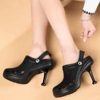 ราคา CROCS Balenciaga รองเท้าผ้าใบ ส้นสูง สําหรับผู้หญิง (19047809443)