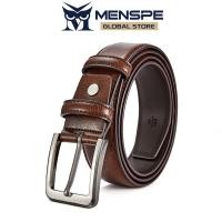 ราคา MENSPE เข็มขัดหนัง PU สำหรับผู้ชายเข็มขัดย้อนยุคแนวแฟชั่นหัวเข็มขัดหมุดวินเทจเข็มขัดหนังแท้เข็มขัดหนังวัวสองชั้นเข็มขัดหนังวัวแท้เข็มขัดคุณภาพสูงหรูธุรกิจเข็มขัดผู้ชาย (21599180537)