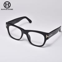 ราคา ฮาวาย Vintage Tom สำหรับ Man กรอบแว่นสายตาเกณฑ์วัดสายตา Forde แฟชั่น Acetate อ่านหนังสือกรอบแว่นสายตาสั้น (9032400553)