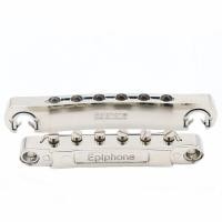 ราคา WK Electric Guitar Tune O matic Bridge Tailpiece with Studs Set Fit EPI LP Guitar Replacement Nickel (19611665118)