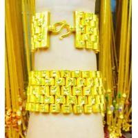 ราคา สร้อยข้อมือเลส น้ำหนัก10บาท ทองหุ้ม ทองชุบ สวยเสมือนจริง JPjewelry (21618303048)