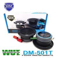ราคา DM HI POWER ลำโพงทวิสเตอร์แหลมจาน 4นิ้ว กำลังขับ 300Watts DM รุ่น DM 501T 1คู่ (16294870434)