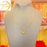 ราคา สร้อยอิตาลี ทองคำแท้ 18K สร้อยคอทองคำแท้ครึ่งสลึง จี้หัวใจ หนัก 1 9 กรัม ทองคำแท้ 96 5 ขายไ (21476926653)