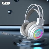 ราคา หูฟังเกมมิ่ง Gaming Headset RGB หูฟังคอม หูฟัง Stereo ประกันศูนย์ 2 ปี สำหรับ PC Gamer (21140609500)