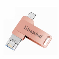 ราคา Kingston PenDrive 512GB 1TB 2TB หน่วยความจำLightning TYPE C USBอุปกรณ์สำหรับIPhone15 14 13 12 11 XS 8 7 6 Android (21729593441)